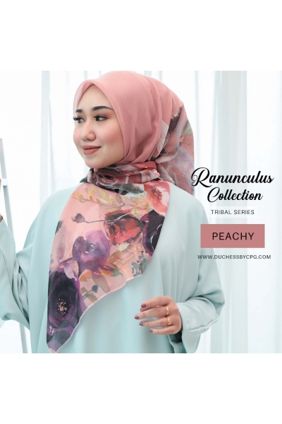 RANUNCULUS COLLECTION IN TRIBAL - PEACHY